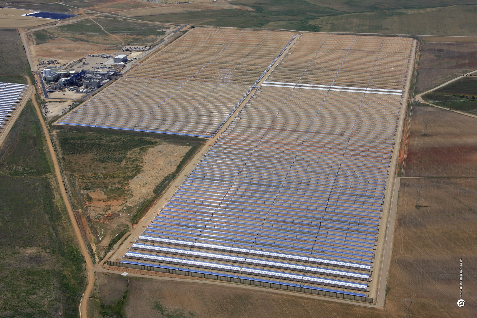 Image published on the website of Ciudad FCC (https://www.ciudadfcc.com/). Guzmán Solar Thermal Power Plant